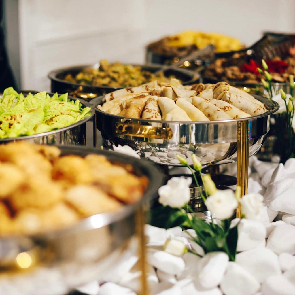 Корпоративный фуршет на 800 человек — NiloV Catering, Экспофорум